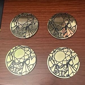 Set of 4 Pokemon Coins!